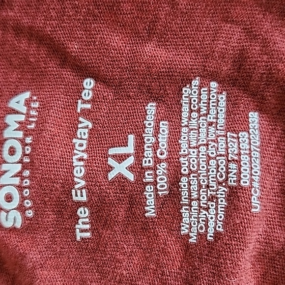 Sonoma The Everyday Tee long sleeve floral tee - Picture 8 of 11